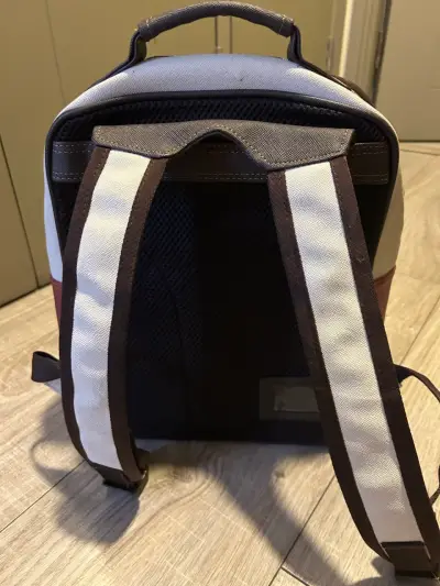 Mochila de viaje Four-i roja y beige - miniatura 4