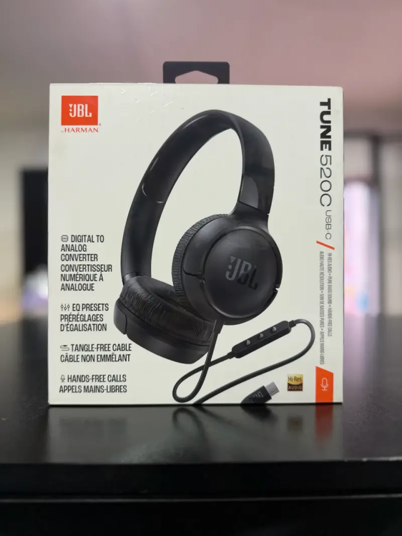 Auriculares JBL Tune 520C USB-C con micrófono - 1