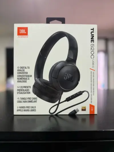 Auriculares JBL Tune 520C USB-C con micrófono - miniatura 1