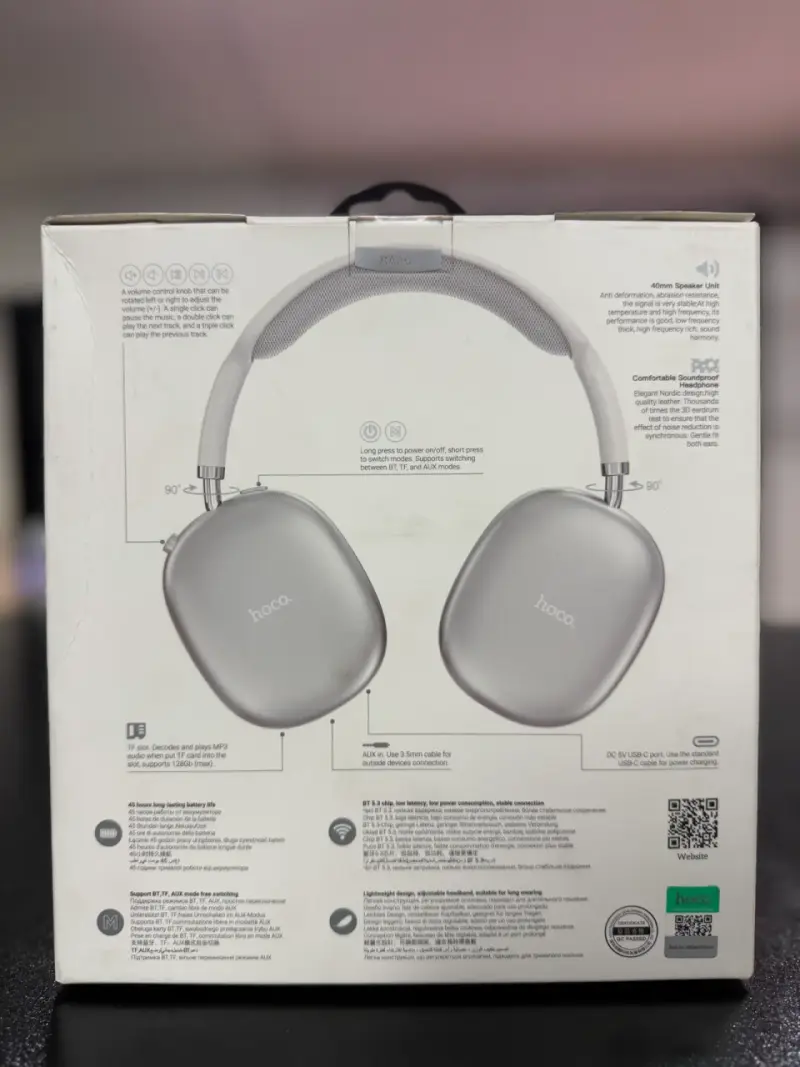 Auriculares inalámbricos Hoco W35 Air con 45h de uso - 2
