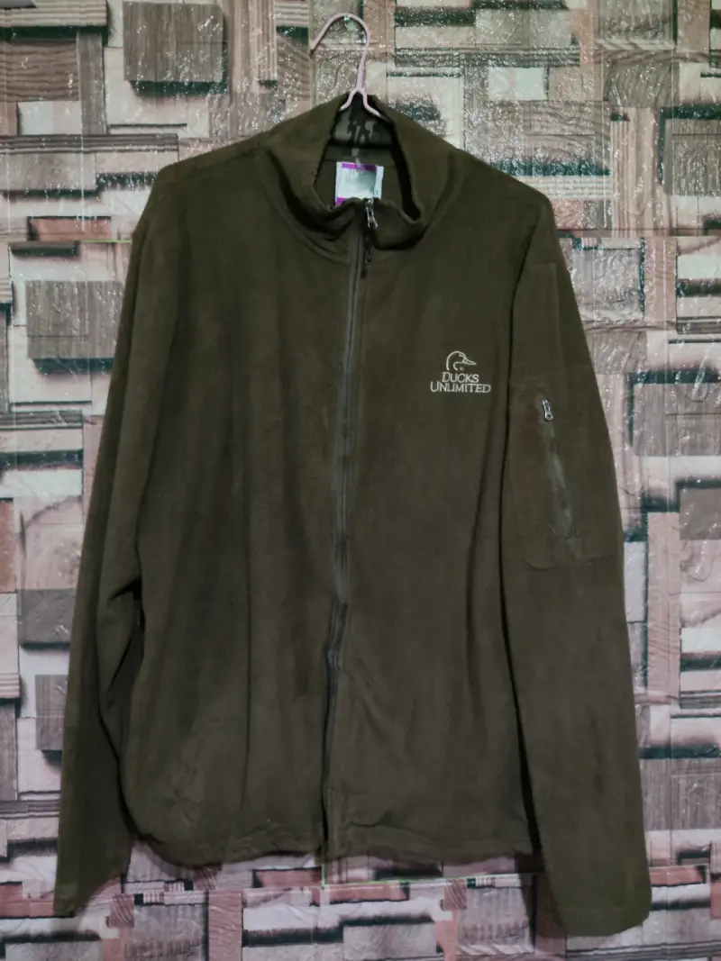 Chaqueta polar verde Ducks Unlimited