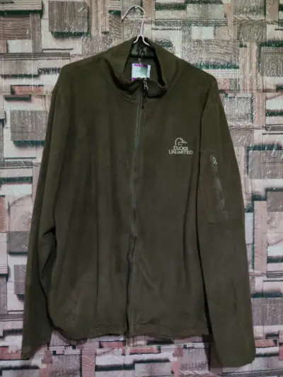 Chaqueta polar verde Ducks Unlimited - miniatura 1