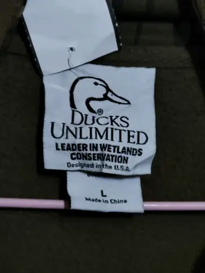 Chaqueta polar verde Ducks Unlimited - miniatura 2