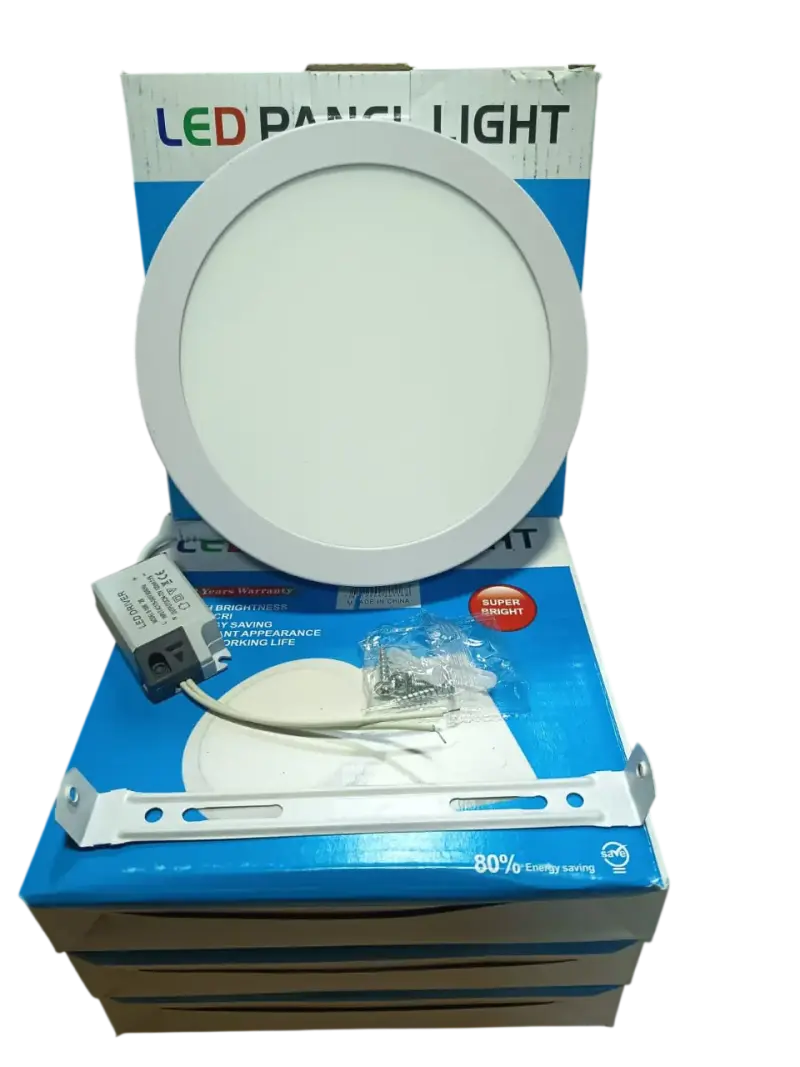 Pack 4 Panel Led Sobrepuesto Redondo 12w Luz Fria - 2