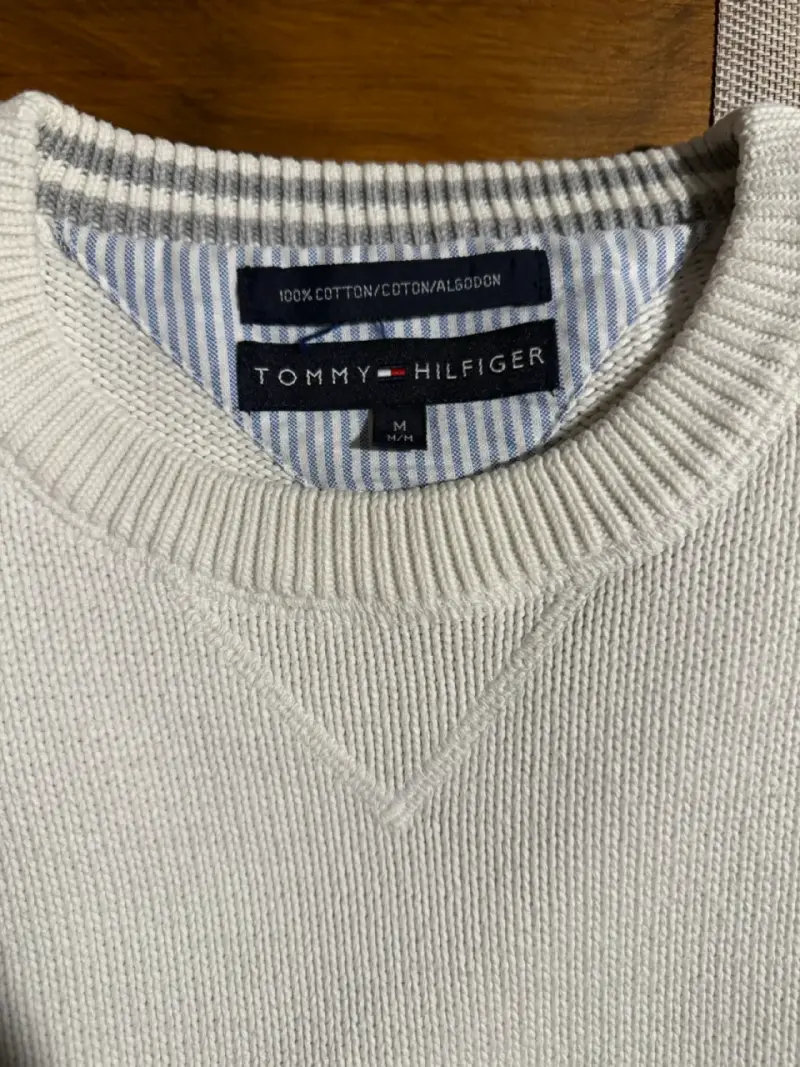 Suéter blanco Tommy Hilfiger - 3