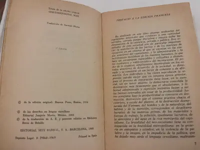 Libro 'El Hombre Unidimensional',Herbert Marcuse - miniatura 5