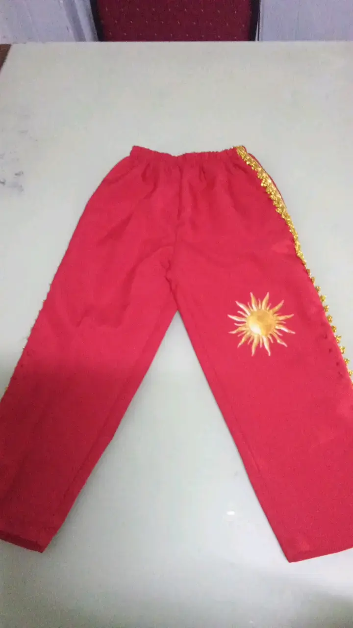 Vestido jumper de mezclilla rosado para niña - 4