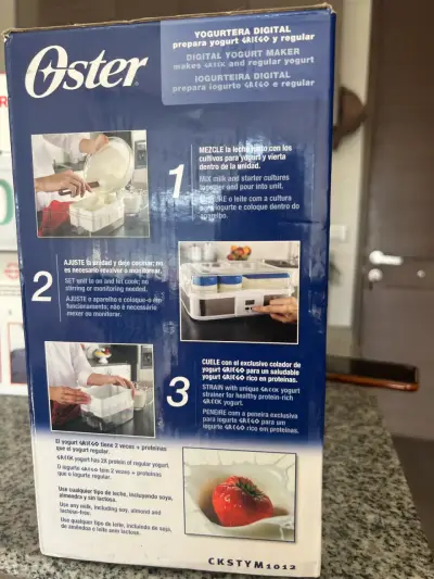 Yogurtera digital Oster para yogurt griego y regular - miniatura 4