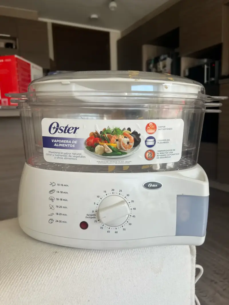 Vaporizador de alimentos Oster con temporizador - 1
