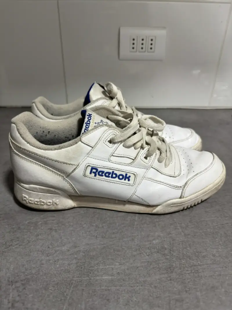 Zapatillas Reebok Classic blancas usadas - 4