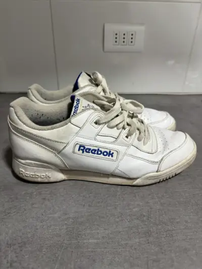 Zapatillas Reebok Classic blancas usadas - miniatura 4