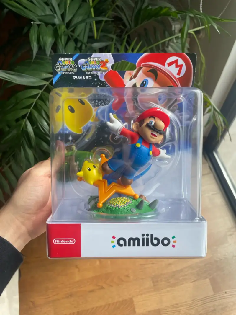 Figura Amiibo Super Mario Galaxy Nintendo - 1