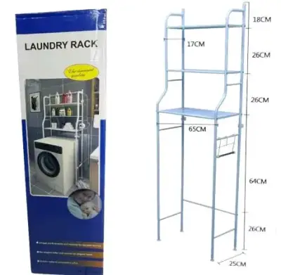 Estante Organizador para Lavadora de Metal - miniatura 1