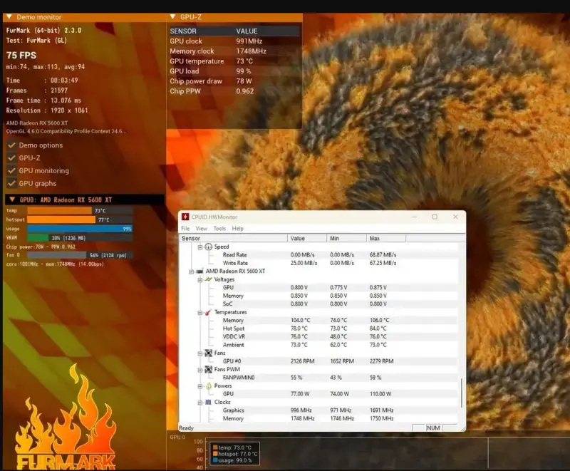 PC GAMER RYZEN 5, AMD RX, 16GB RAM, 500GB M.2 - 5