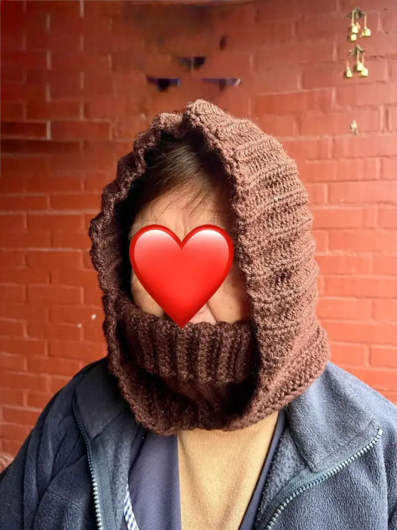 Balaclava de crochet hecha a mano - 3