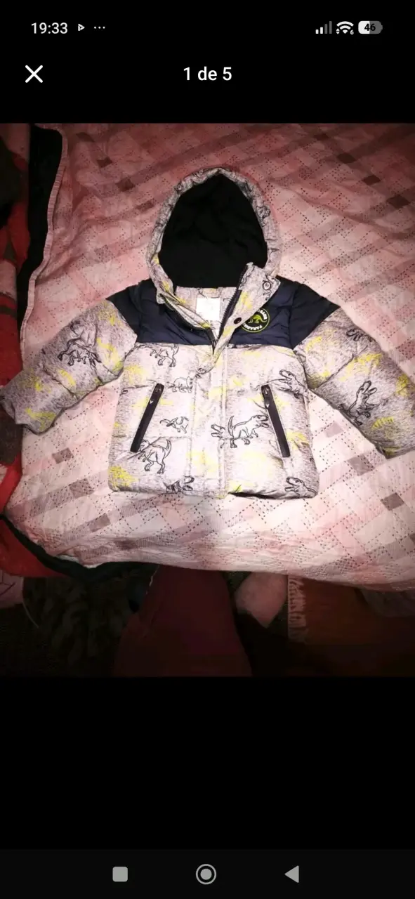 Chaqueta de invierno para niño con capucha - 2