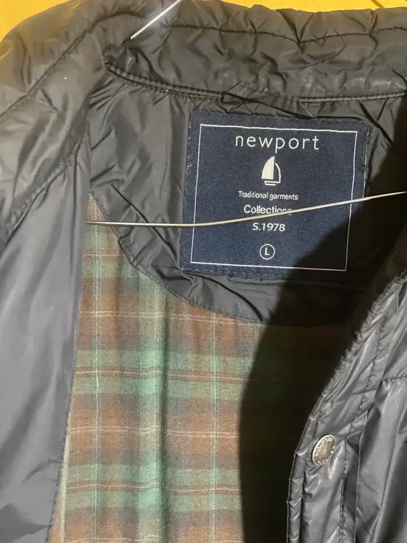 Chaqueta acolchada negra Newport para hombre - 2