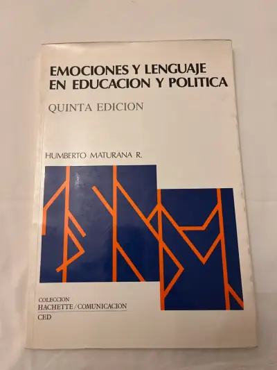 'Emociones y Lenguaje en Educación y Polític - miniatura 1