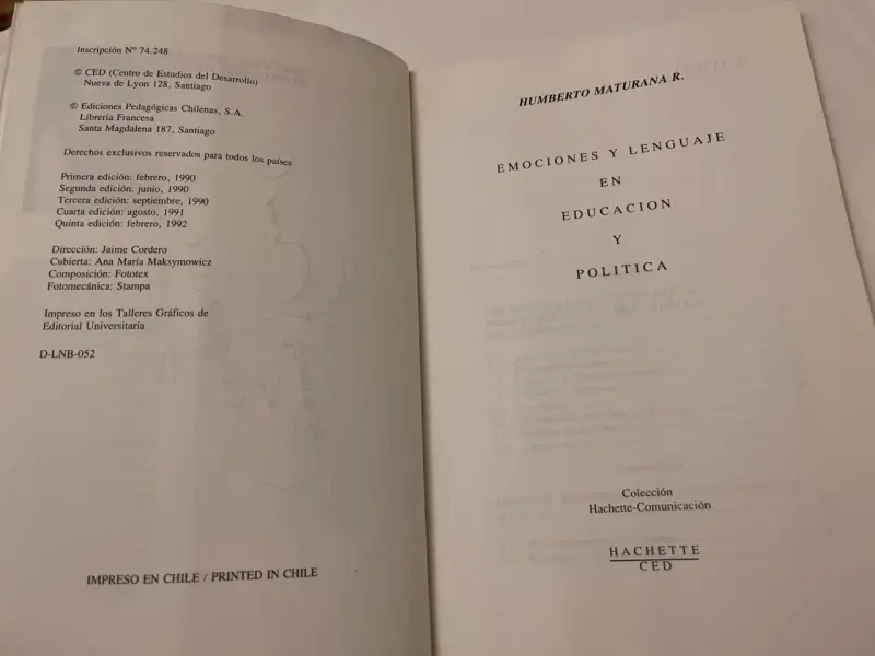 'Emociones y Lenguaje en Educación y Polític - 4