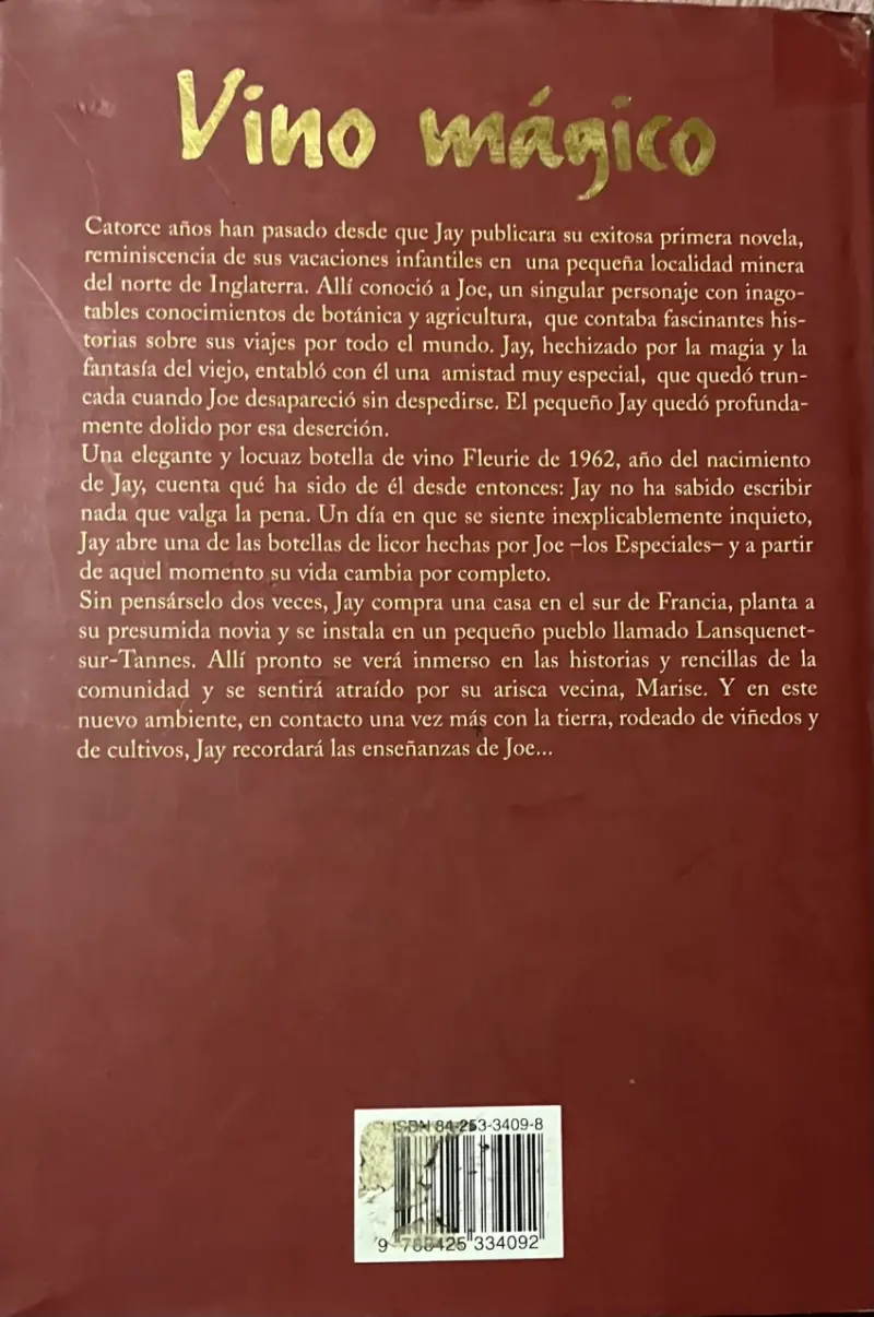 Libro 'Vino Mágico' de Joanne Harris - 2