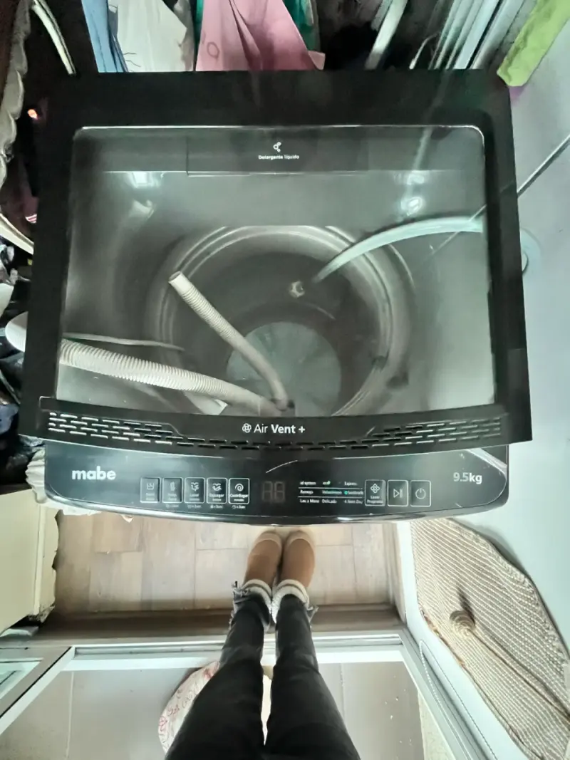 Lavadora automática Mabe 9 kg eficiente - 6