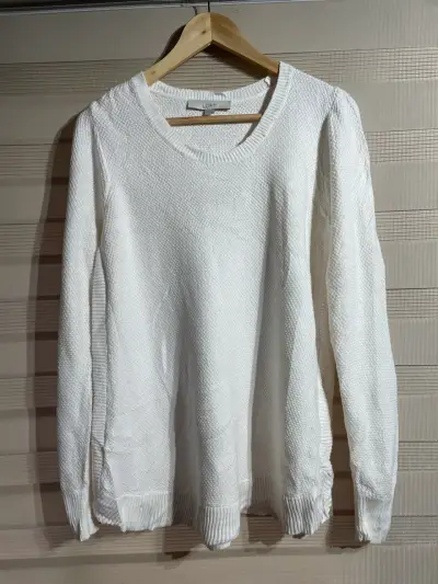 Suéter Blanco de Mujer Loft en Buen Estado - miniatura 1
