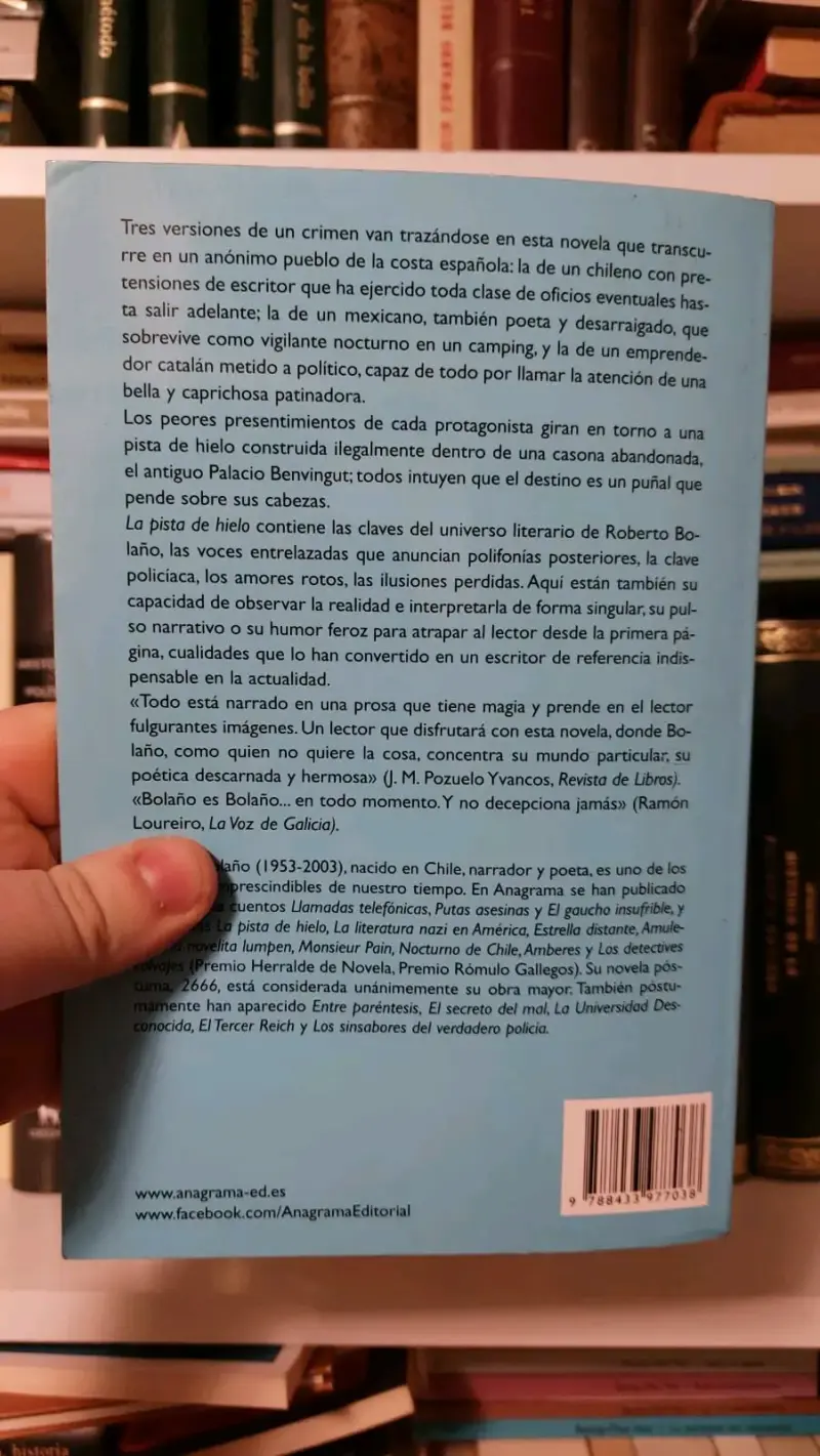 La pista de hielo' de Roberto Bolaño - 5