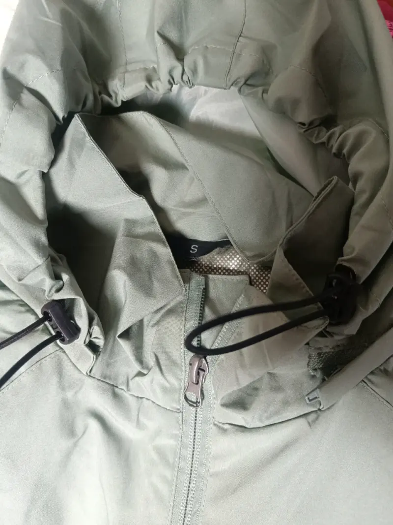 Chaqueta impermeable Columbia verde para mujer - 2