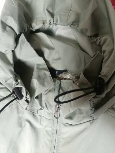 Chaqueta impermeable Columbia verde para mujer - miniatura 2