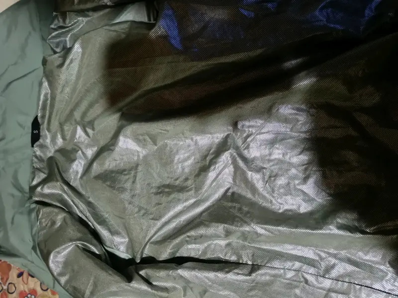 Chaqueta impermeable Columbia verde para mujer - 3