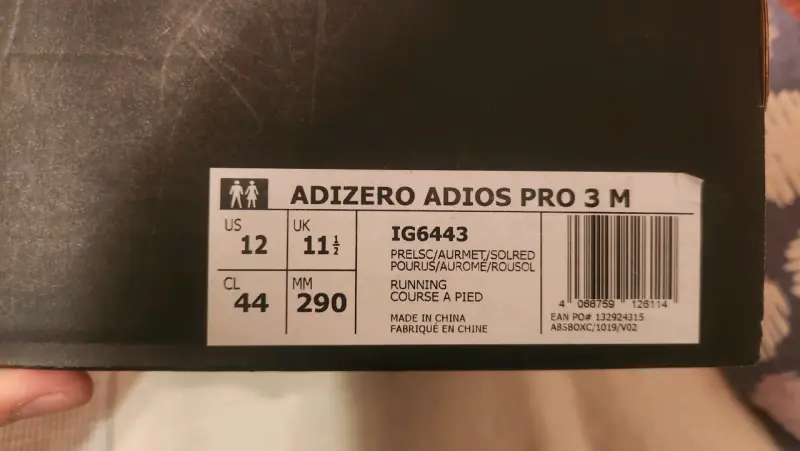 Zapatillas running Adidas ADIZERO PRO3 - 3