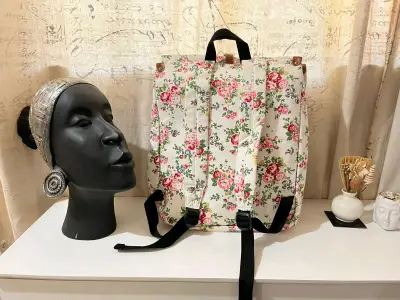 Mochila étnicsemi nuevo a colorida con diseño trib - miniatura 4