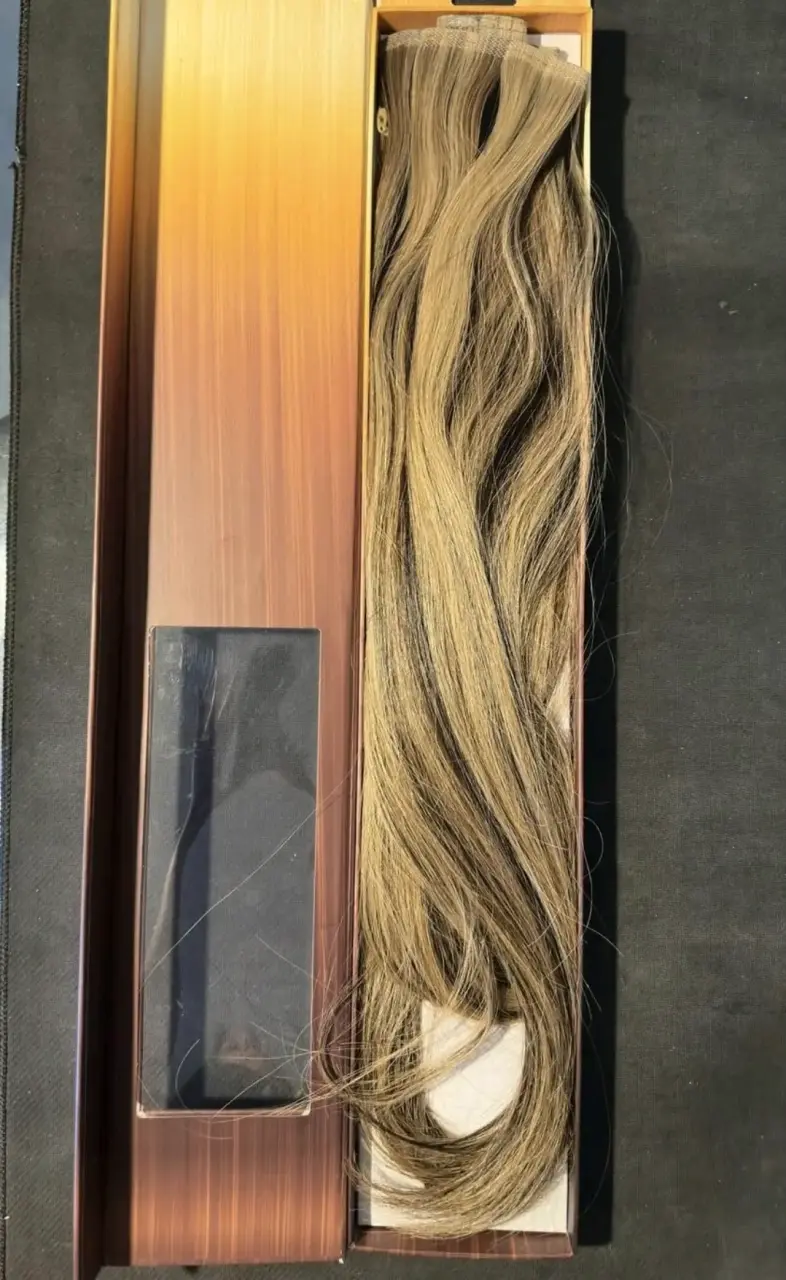 Cortinas de cabello natural ruso - 2