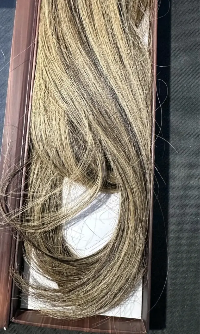 Cortinas de cabello natural ruso - 6