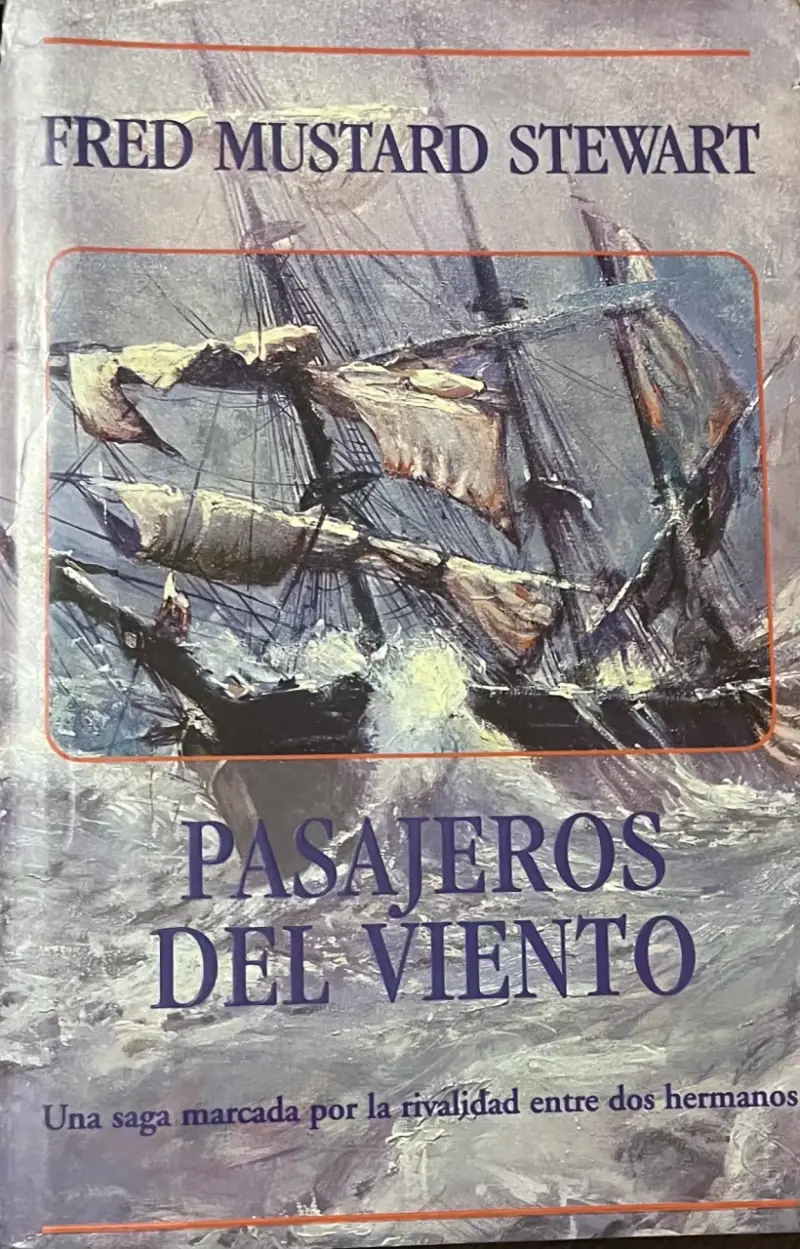 Libro 'Pasajeros del Viento' de Fred Mustard Stewart - 1
