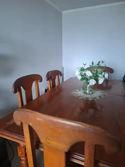 Mesa de comedor de RaulÍ con sus 6 sillas. - miniatura 3