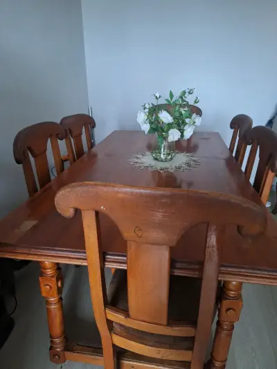 Mesa de comedor de RaulÍ con sus 6 sillas. - miniatura 4
