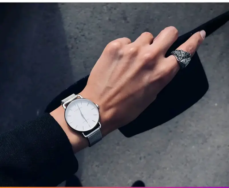 Reloj Vittoria de Pulsera con Correa Metálica - 3