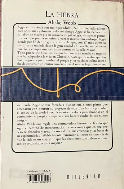 Libro 'La Hebra' de Aliske Webb en buen estado - miniatura 2