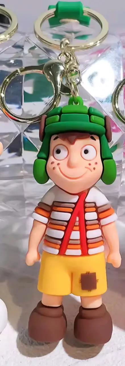 Llavero El Chavo del Ocho con figura de goma - 4