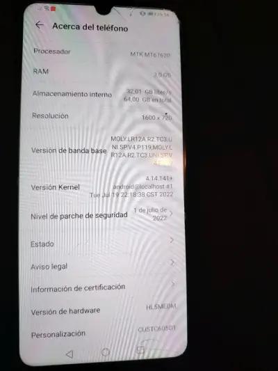 Smartphone Huawei con funda protectora - miniatura 5