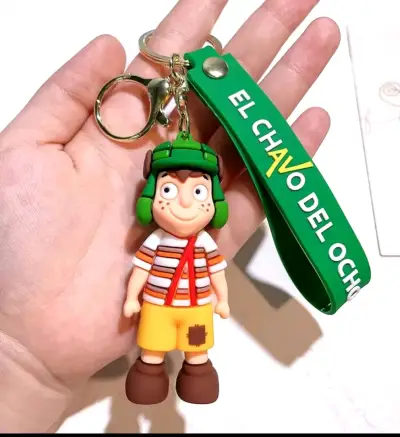 Llavero El Chavo del Ocho con figura de goma - miniatura 1