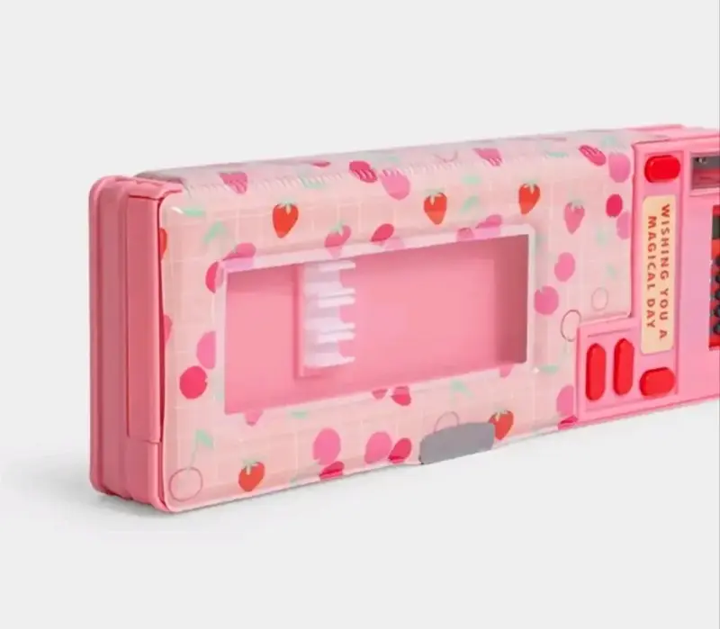 Estuche multifuncional con calculadora y di - 2
