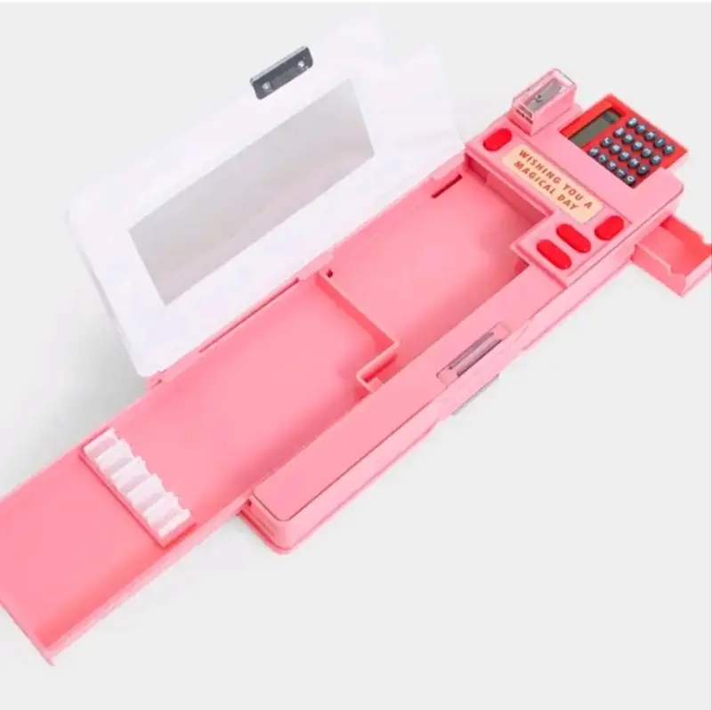 Estuche multifuncional con calculadora y di - 3