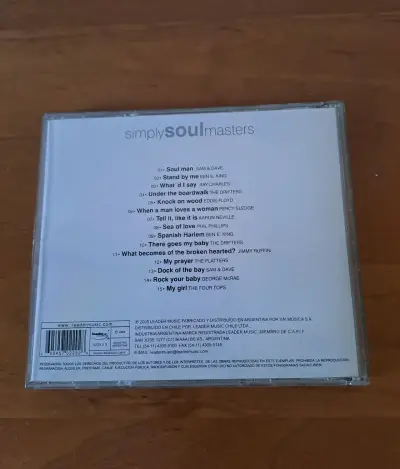 CD Simply Soul Masters Platinum Collection - miniatura 5