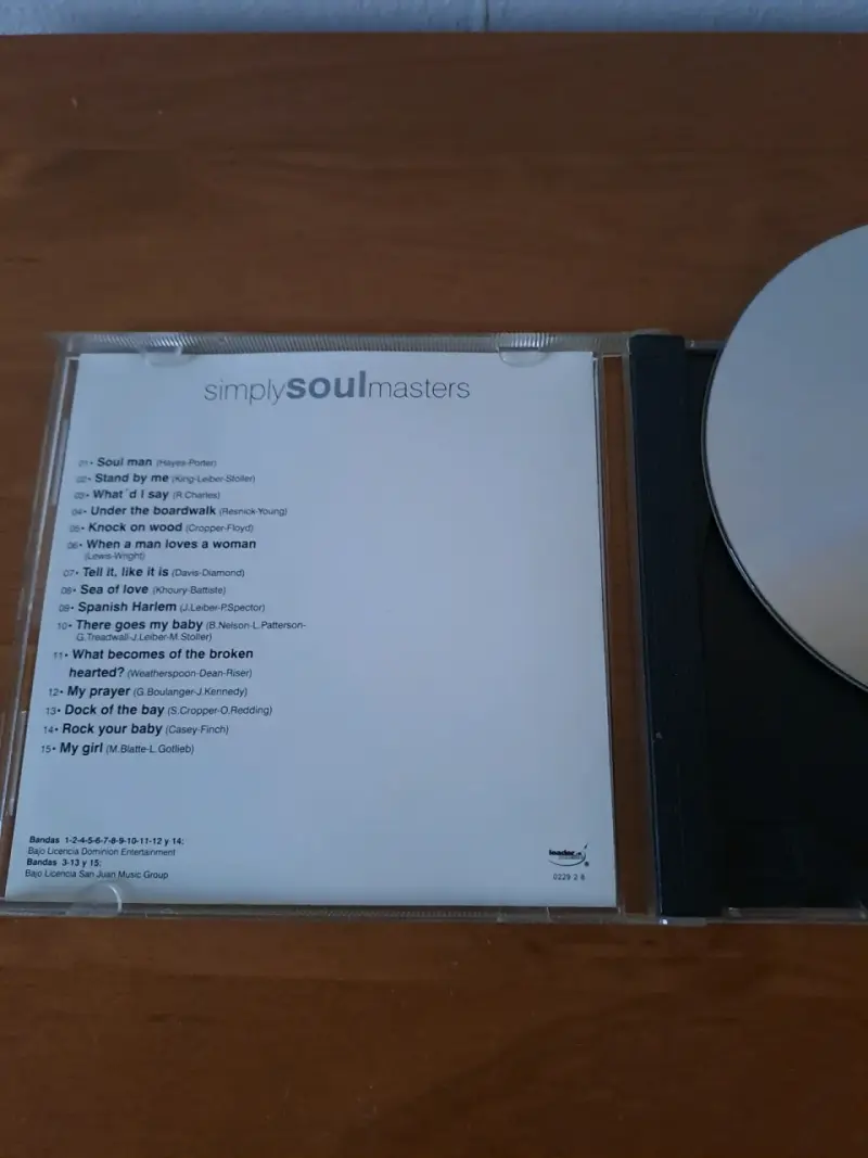 CD Simply Soul Masters Platinum Collection - 6