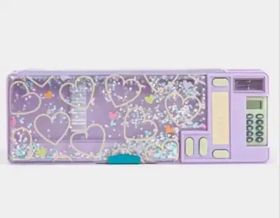 Estuche multifuncional con calculadora y diseño de - miniatura 1