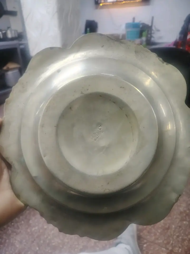 Juego de fuentes de plata  decorativas vintage - 4