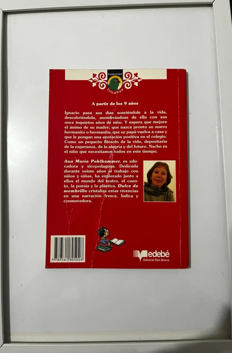 Libro Dulce de Membrillo por Ana María Pohlhammer - 2