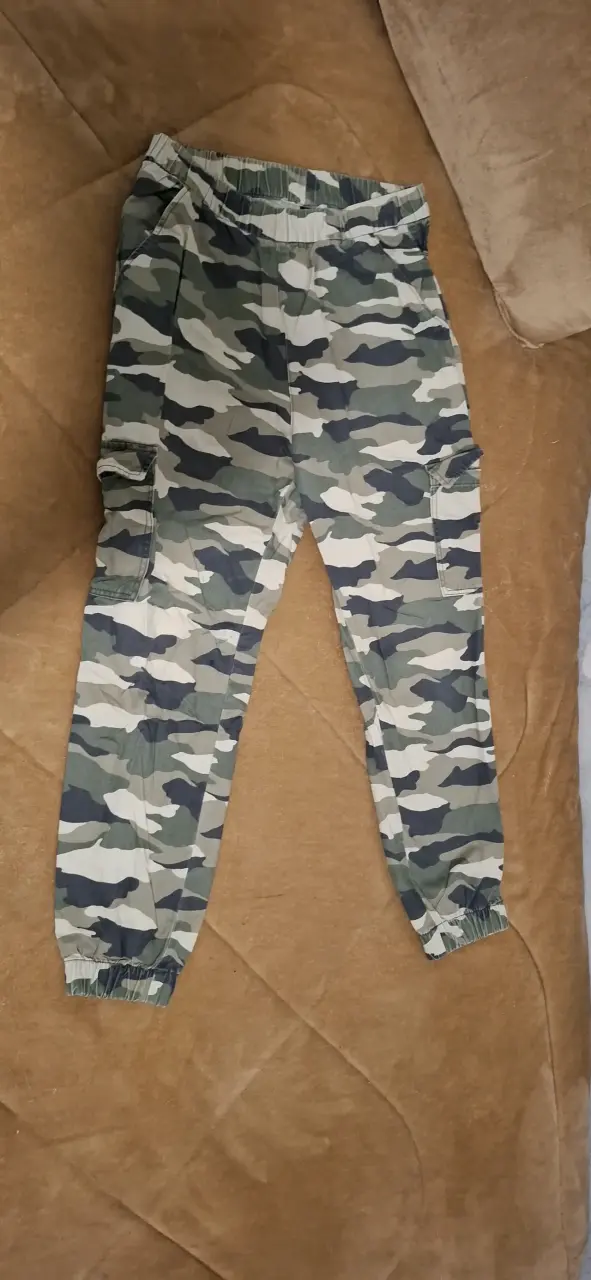Pantalones cargo camuflados para hombre - 2